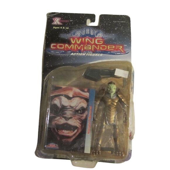 Wing Commander Kilrathi General Action Figure X-Toys 1999 Movie Collectible - Picture 1 of 11